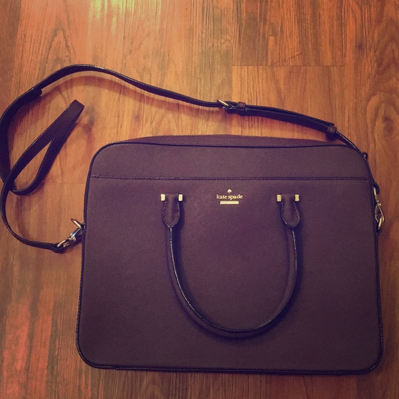 kate spade deep plum bag